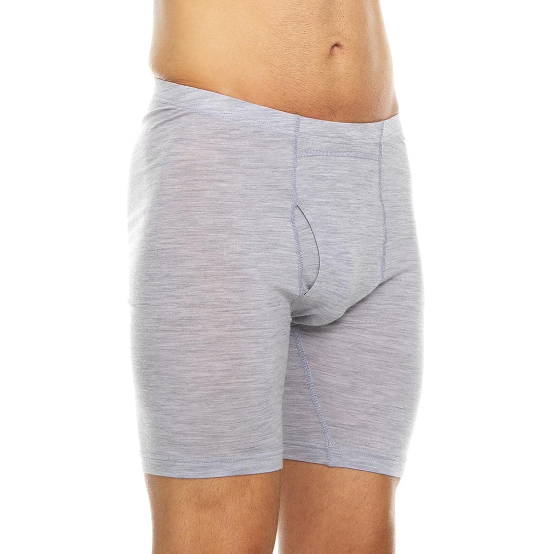 MERIWOOL Merino Wool Men's Boxer Brief Underwear – Charcoal Gray