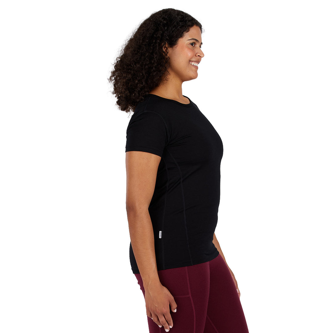 comfortable merino wool shirt for women 