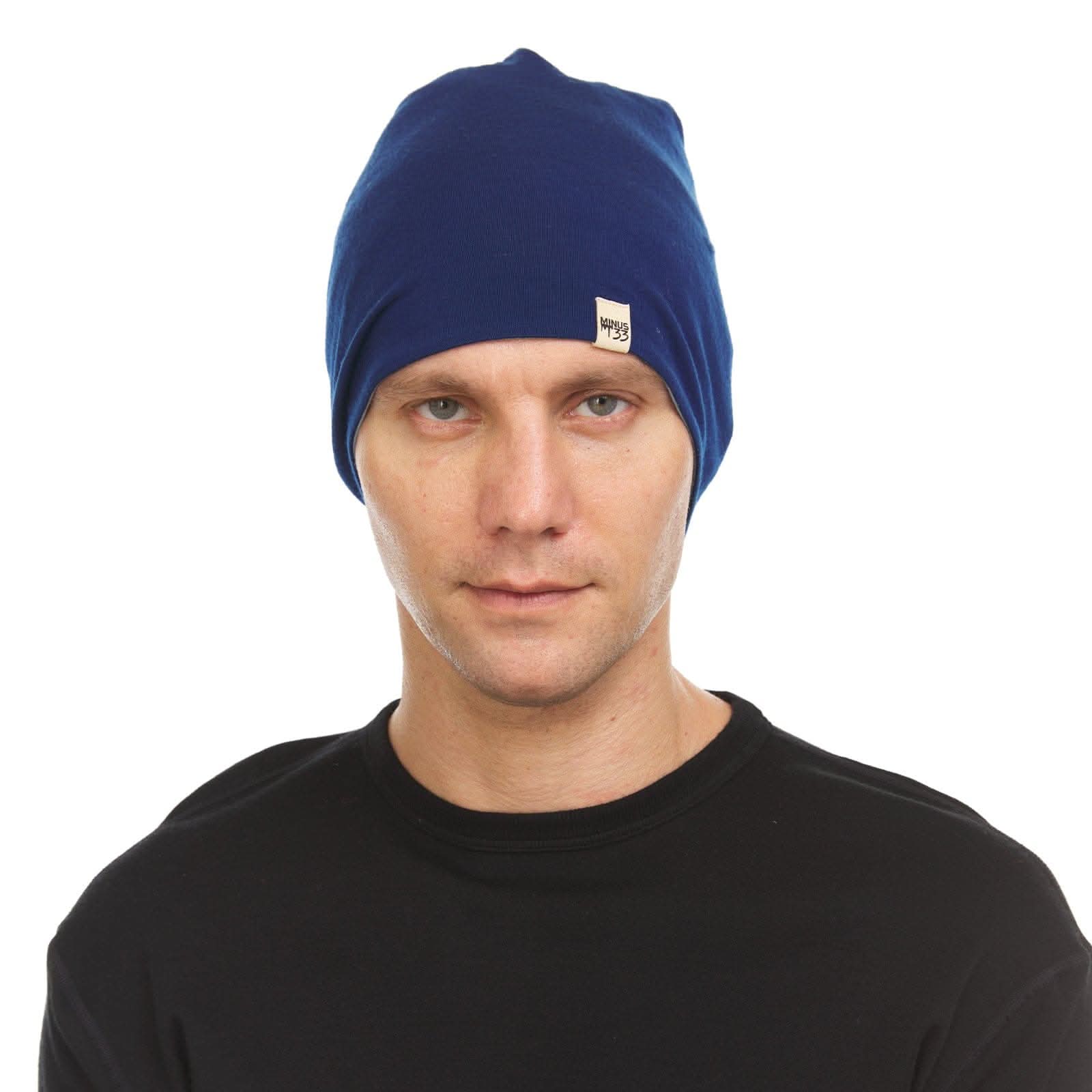 Reversible Microweight Merino Wool Beanie