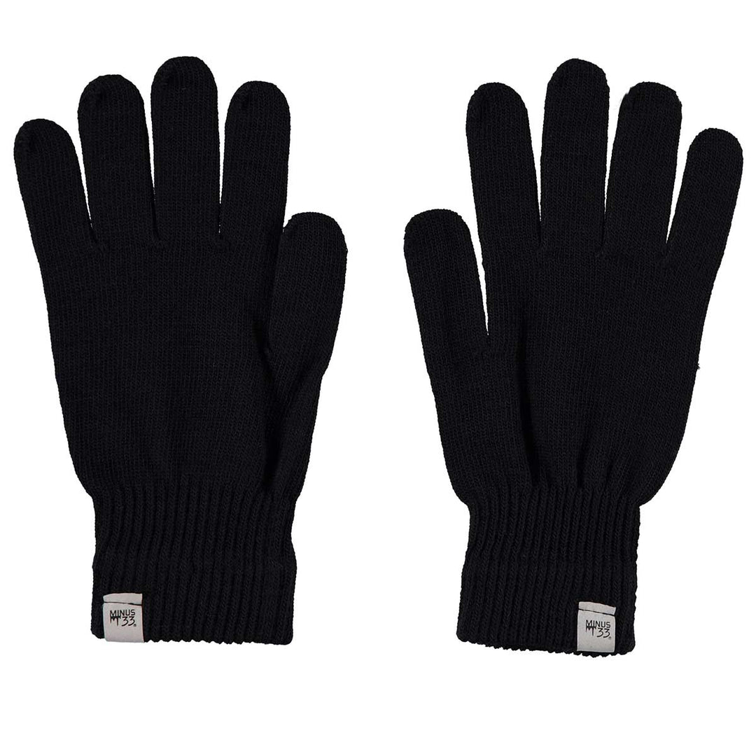 Minus33 Merino Wool Glove Liners Lightweight Navy M