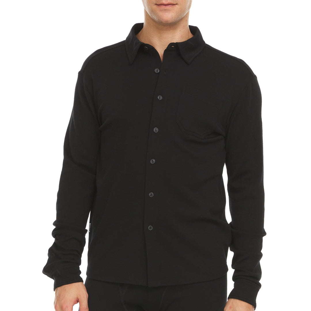 Midweight - Men's Long Sleeve Button Up 100% Merino Wool Midweight - Men's Long Sleeve Button Up 100% Merino Wool
