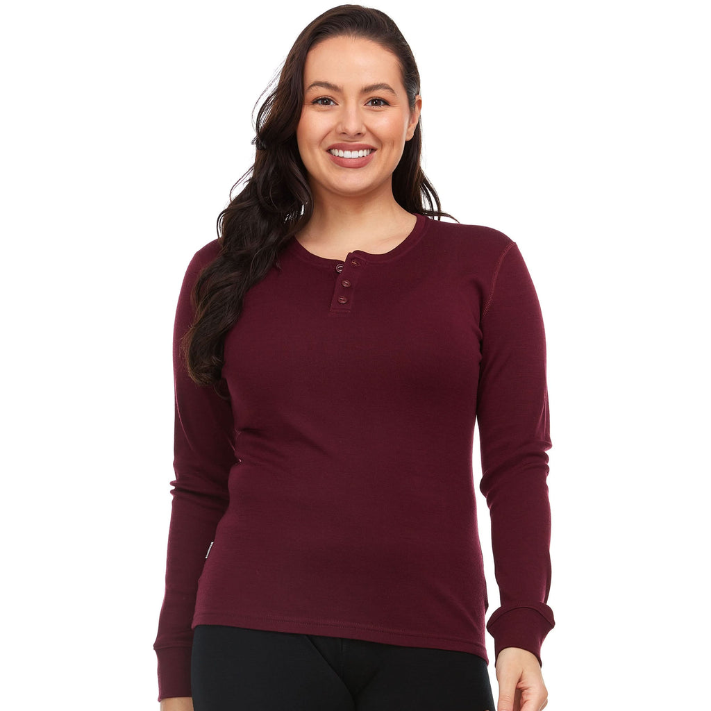 Midweight Henley 100%