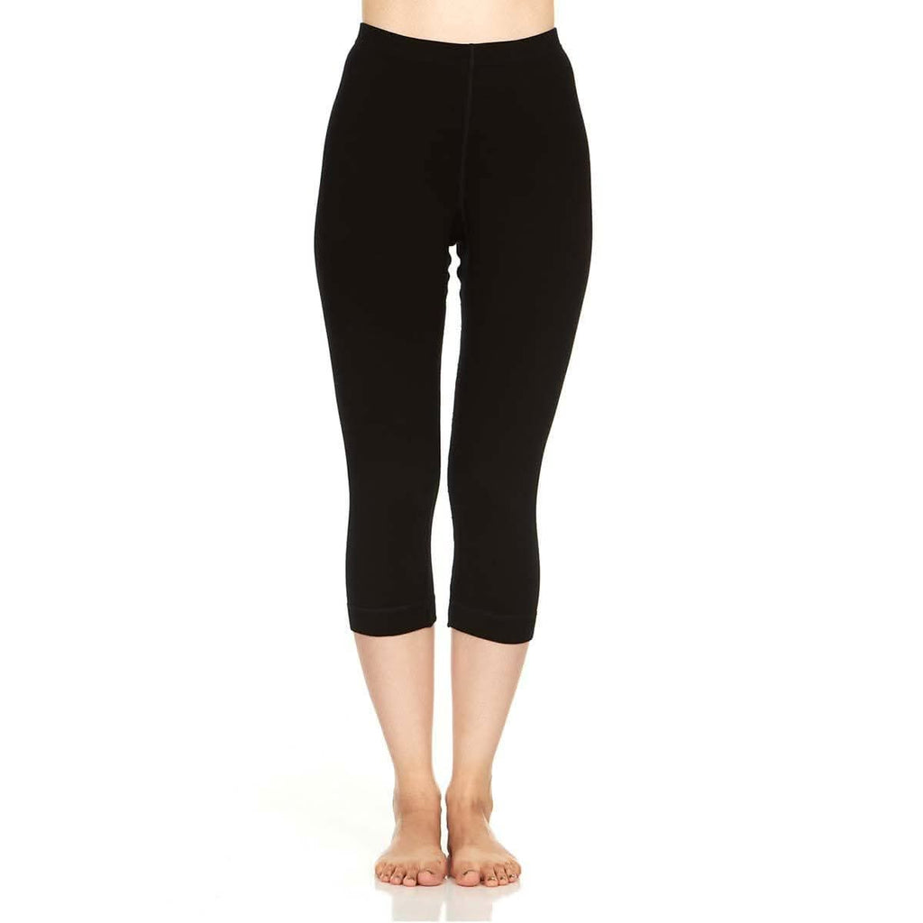 Midweight Ski Bottom 3 4 Length Woolverino