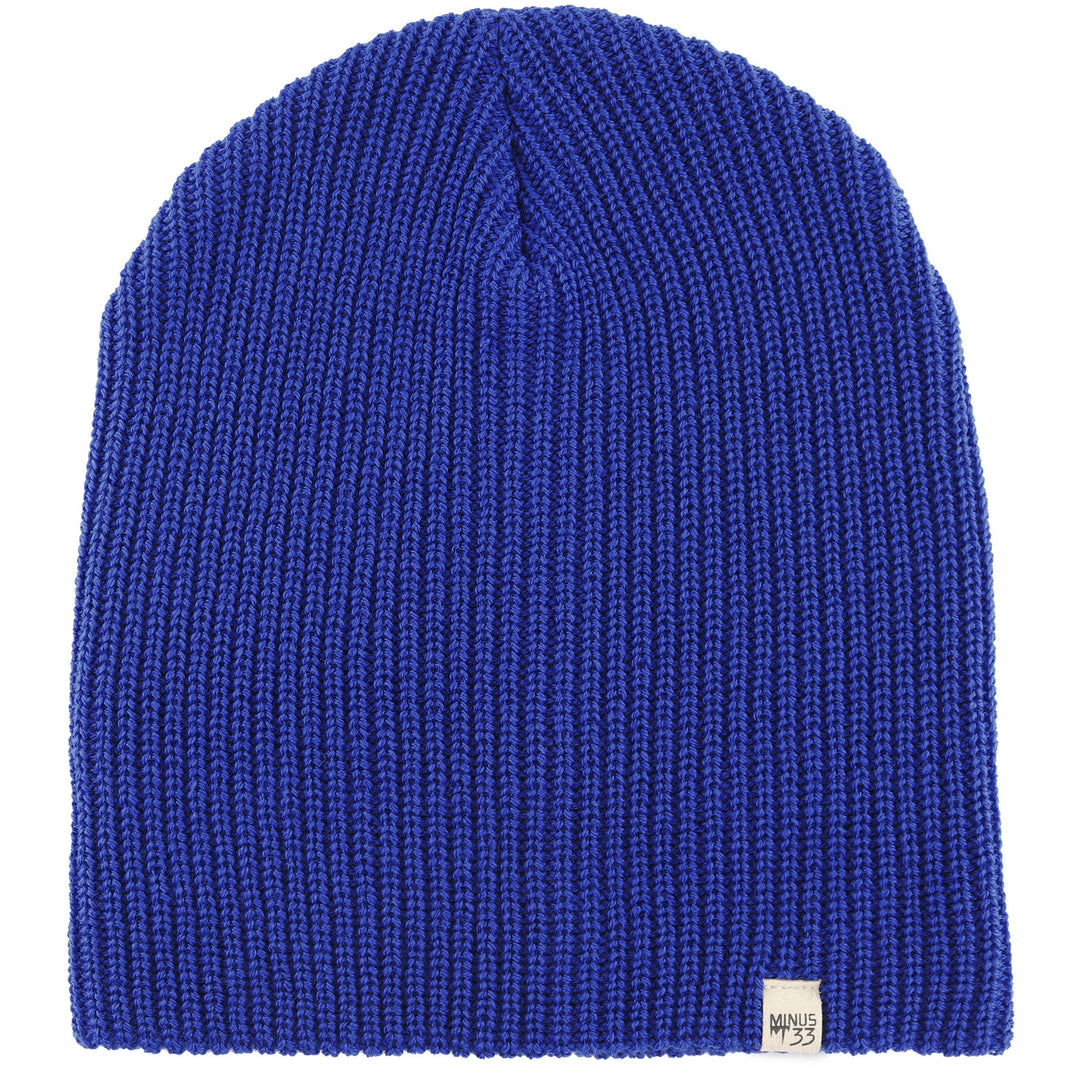 MERIWOOL Kids' Beanie - Merino Wool Ribbed Knit Winter Hat for Boys and  Girls