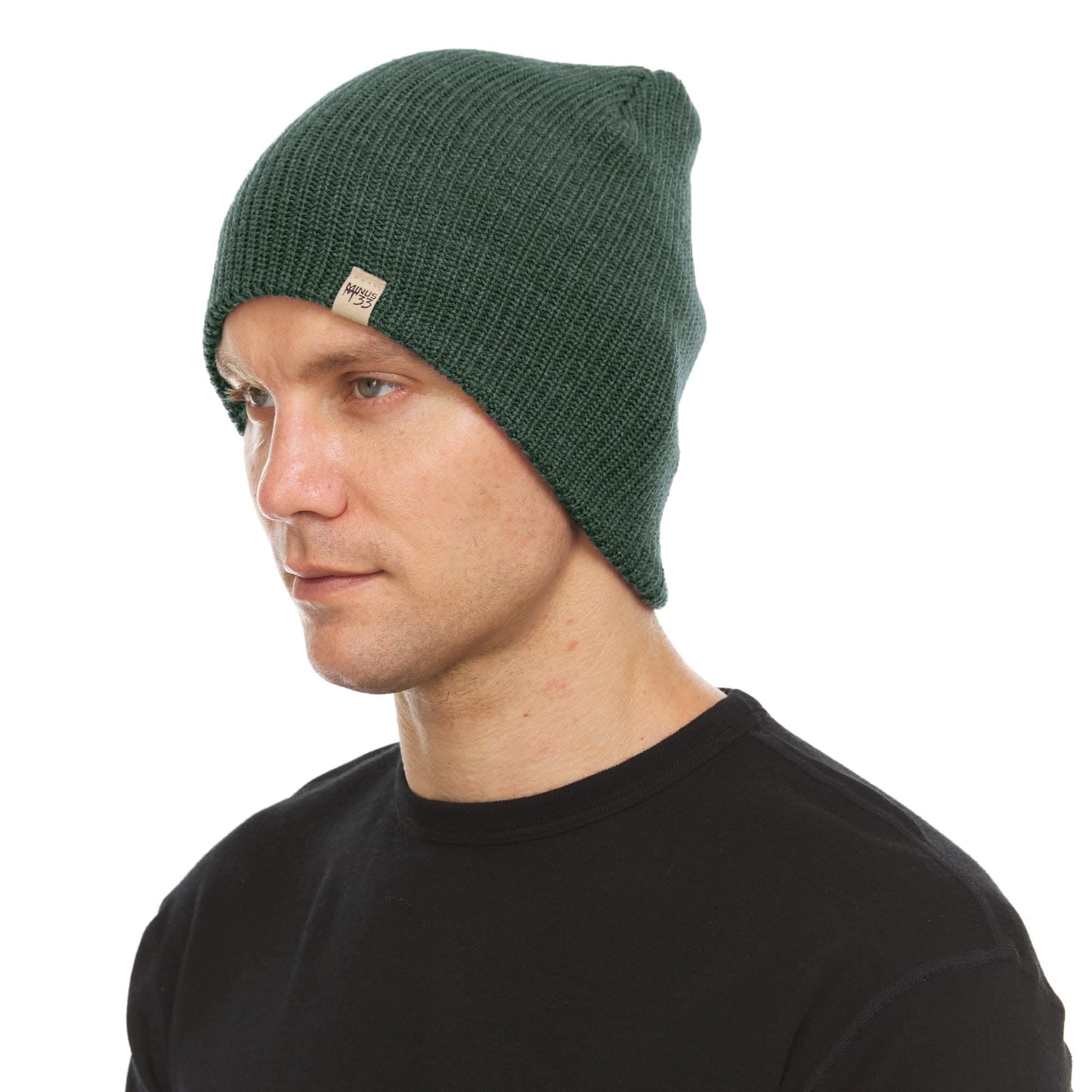 Midweight Knit Wool Beanie | 100% Merino Wool