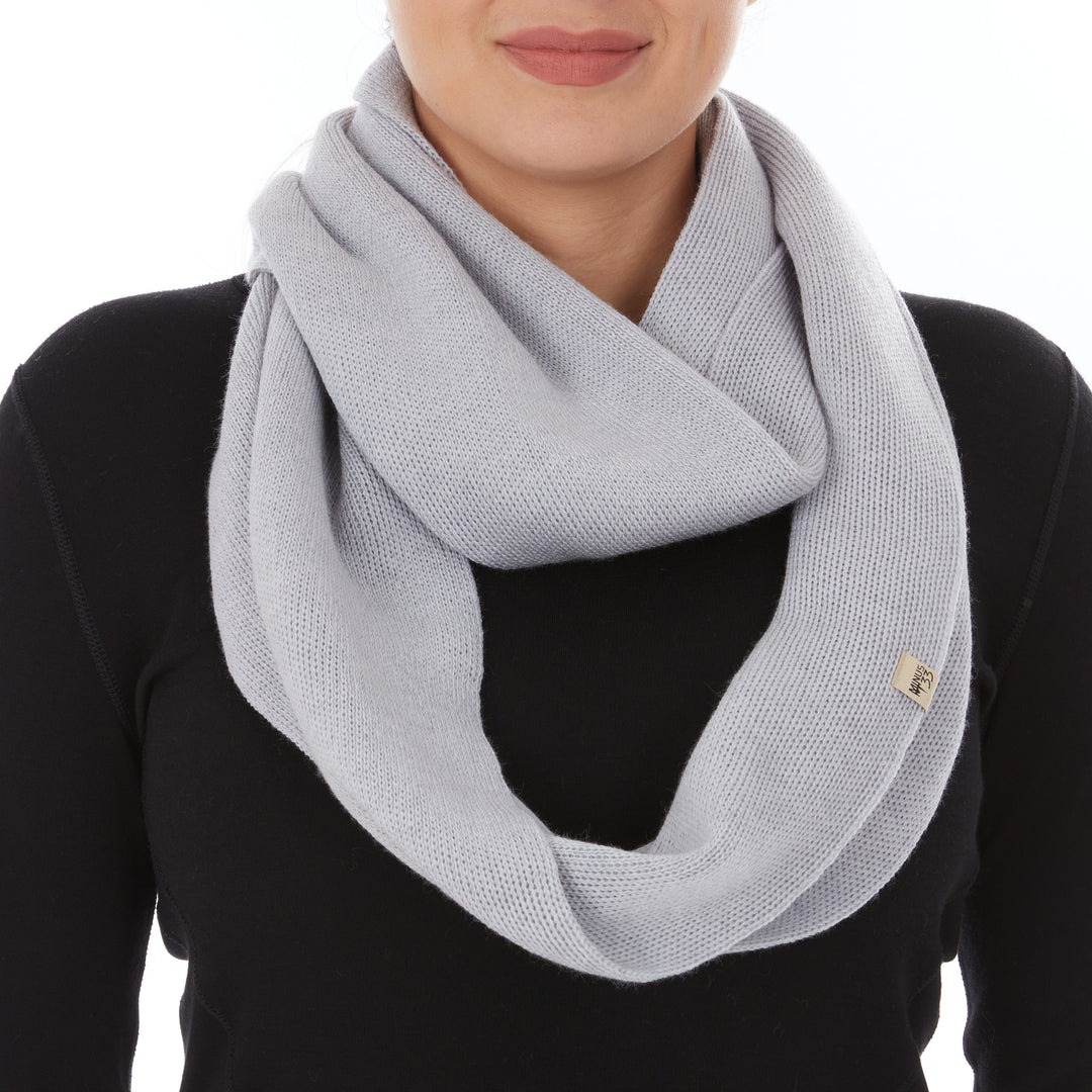 Midweight - Everyday Knit Infinity Loop Scarf 100% Merino Wool