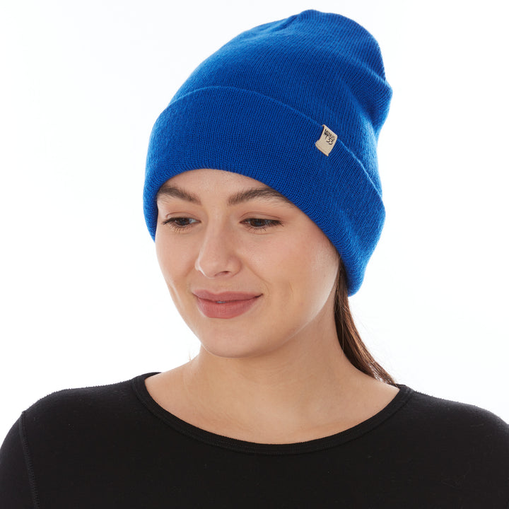 Midweight - Everyday Knit Cuff Beanie 100% Merino Wool