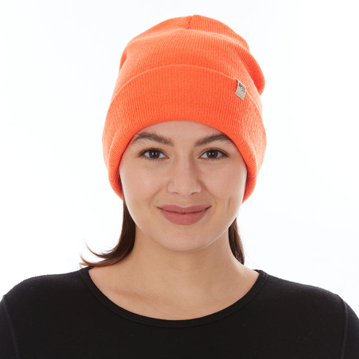 Midweight - Everyday Knit Cuff Beanie 100% Merino Wool