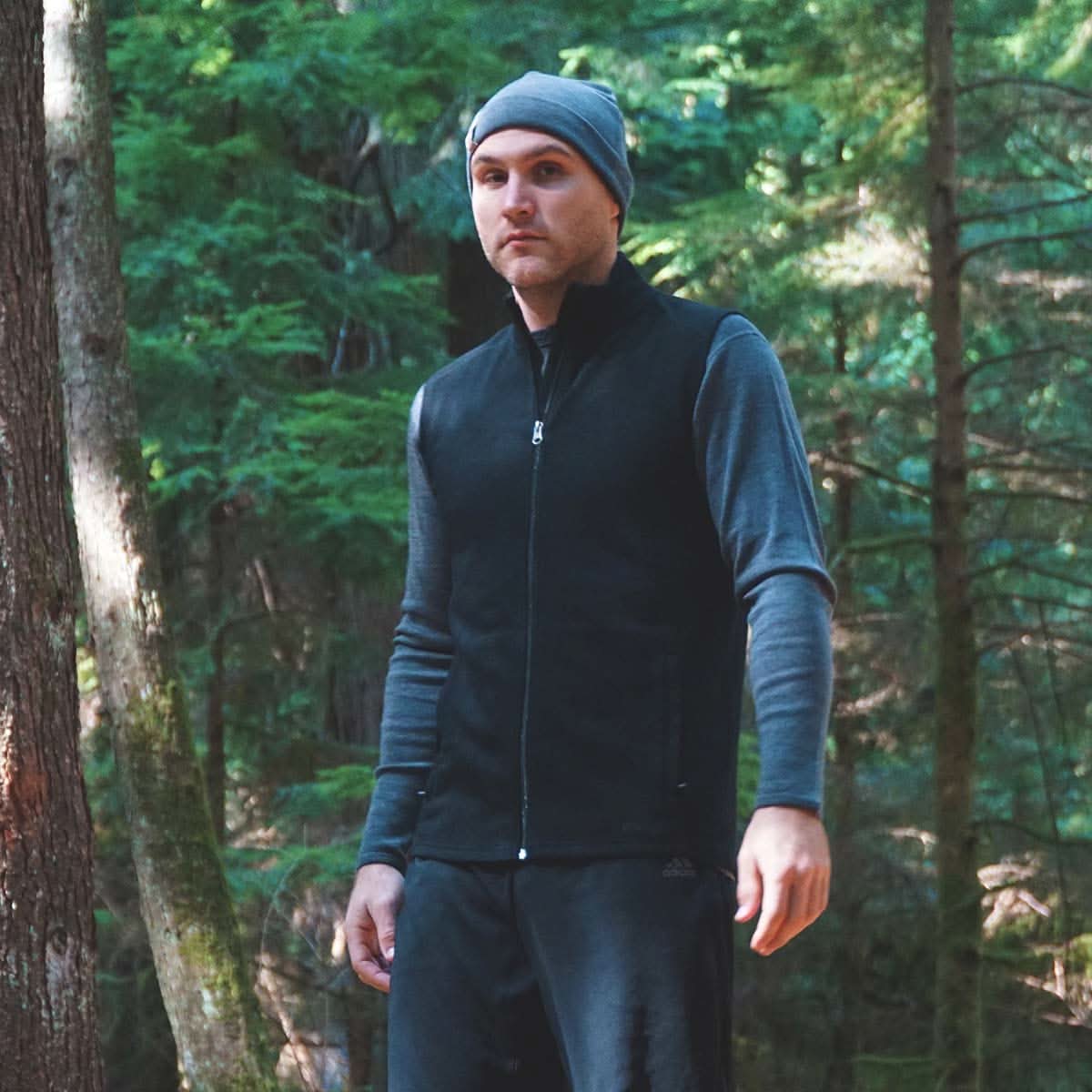 Wilderness Merino Wool Vest | Full Zip Warmth