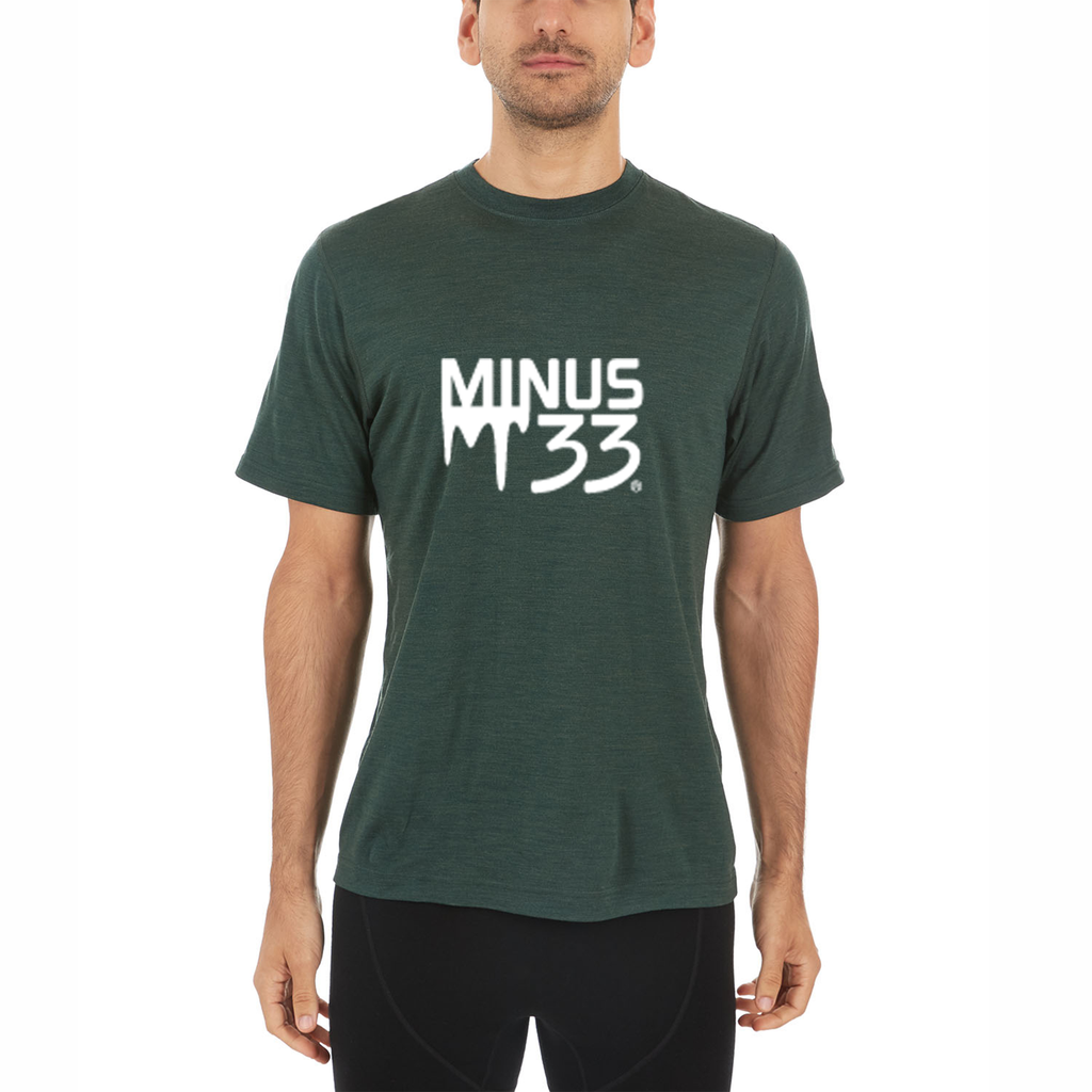 Logod T Shirt Merinoholics Lightweight 100%