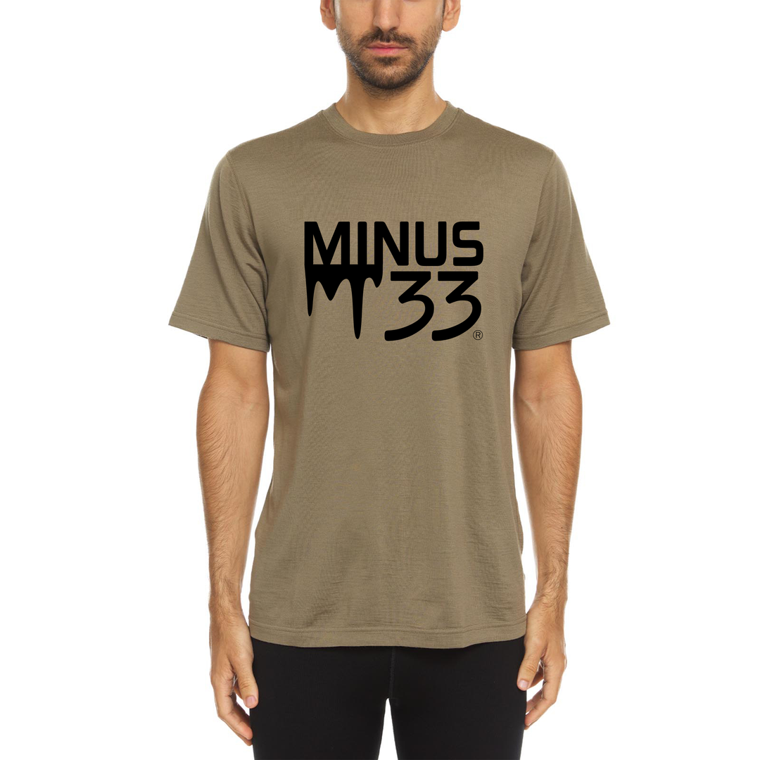 Lightweight - Merinoholics Logo'd T-Shirt 100% Merino Wool