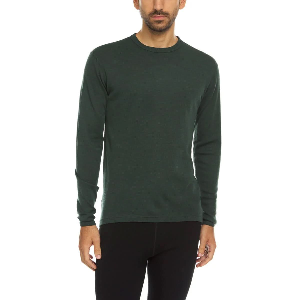 Men's Midweight Merino Wool Base Layer | Crew Top