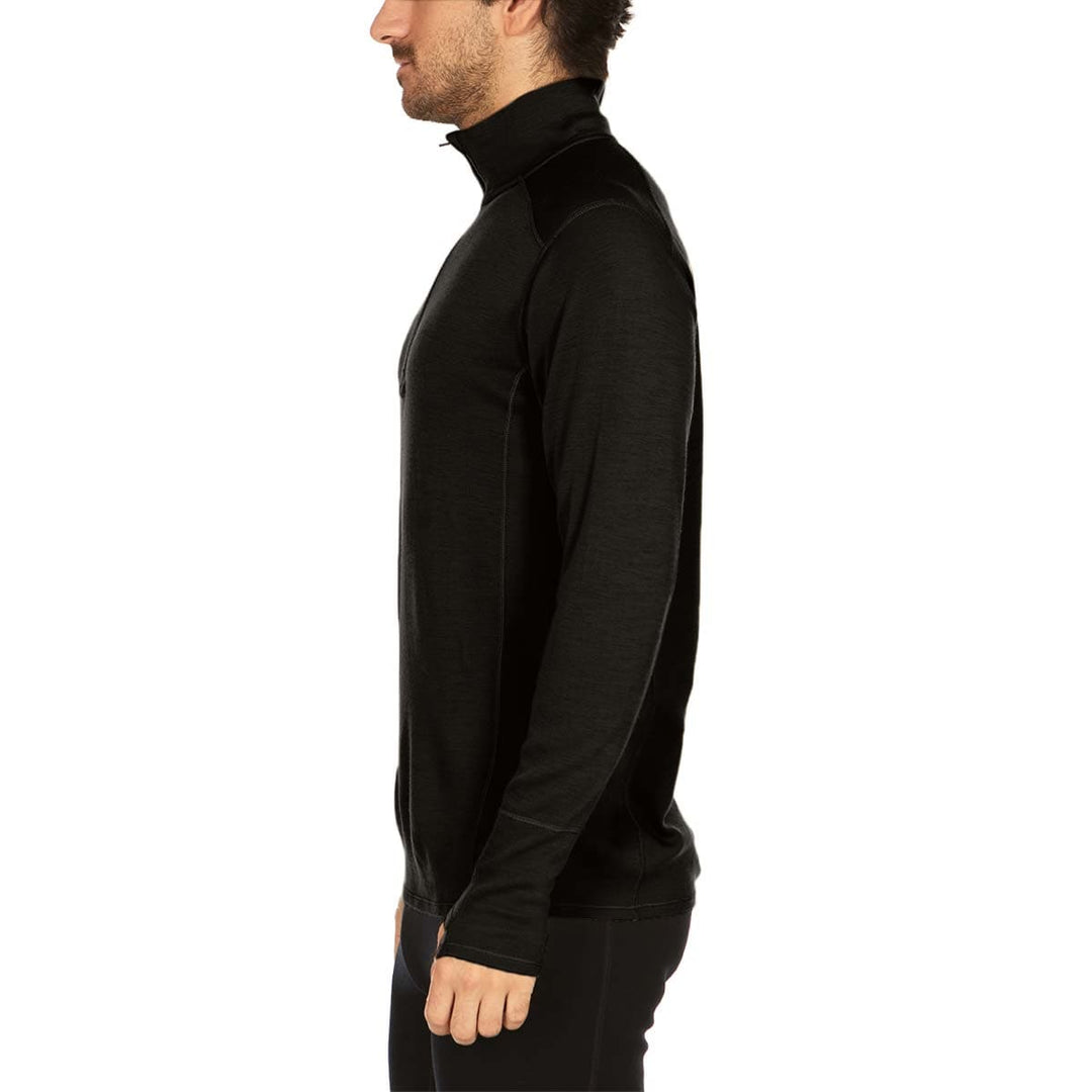 Mens Hoodie With Face Mask Turtleneck Compression Tee Tops Running Long  Short Sleeve Sportwear, Black, Medium at  Men's Clothing store
