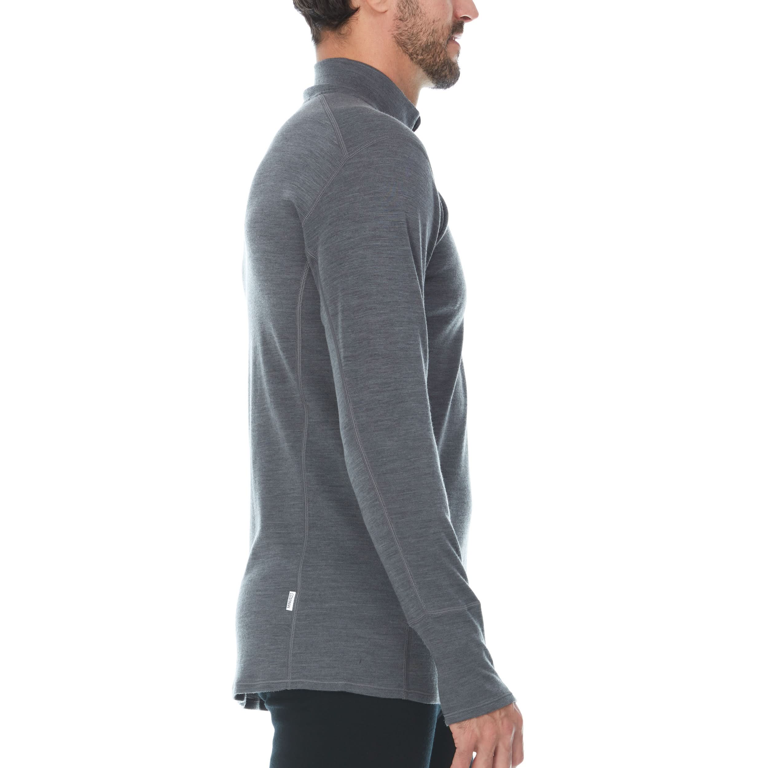 Men's Merino Wool Quarter Zip | Midweight Isolation Top