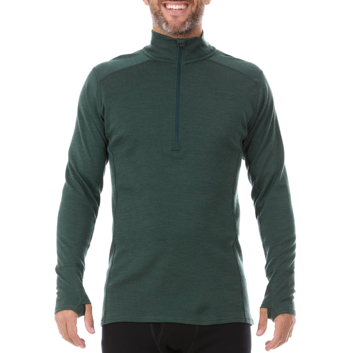 Midweight - Isolation Men's 1/4 Zip 100% Merino Wool