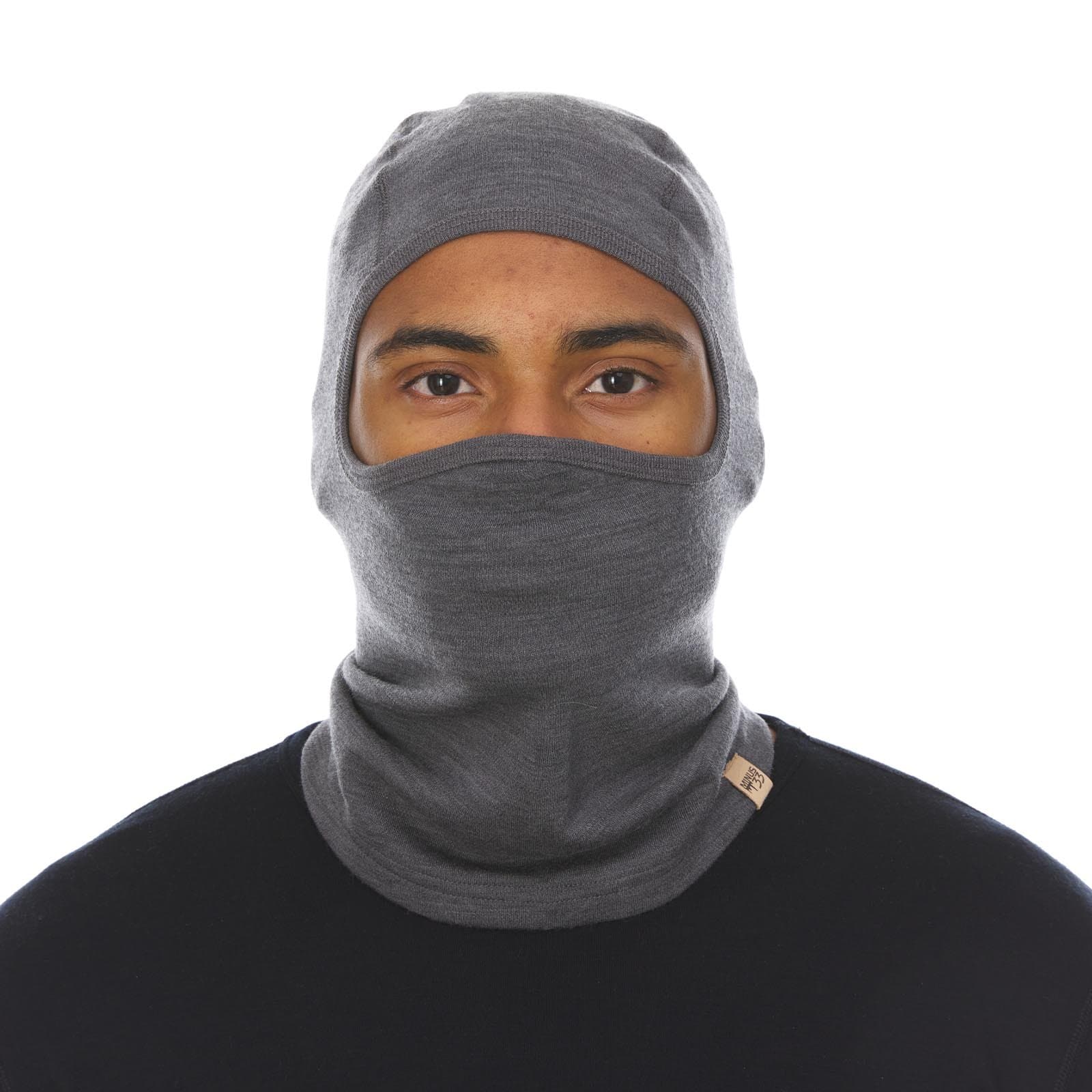 Minus33 Merino Wool Clothing Midweight Wool Balaclava Face Mask