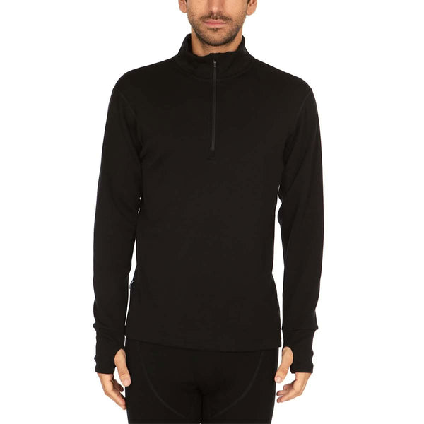 100% Merino Wool Men's Expedition Weight 1/4 Zip