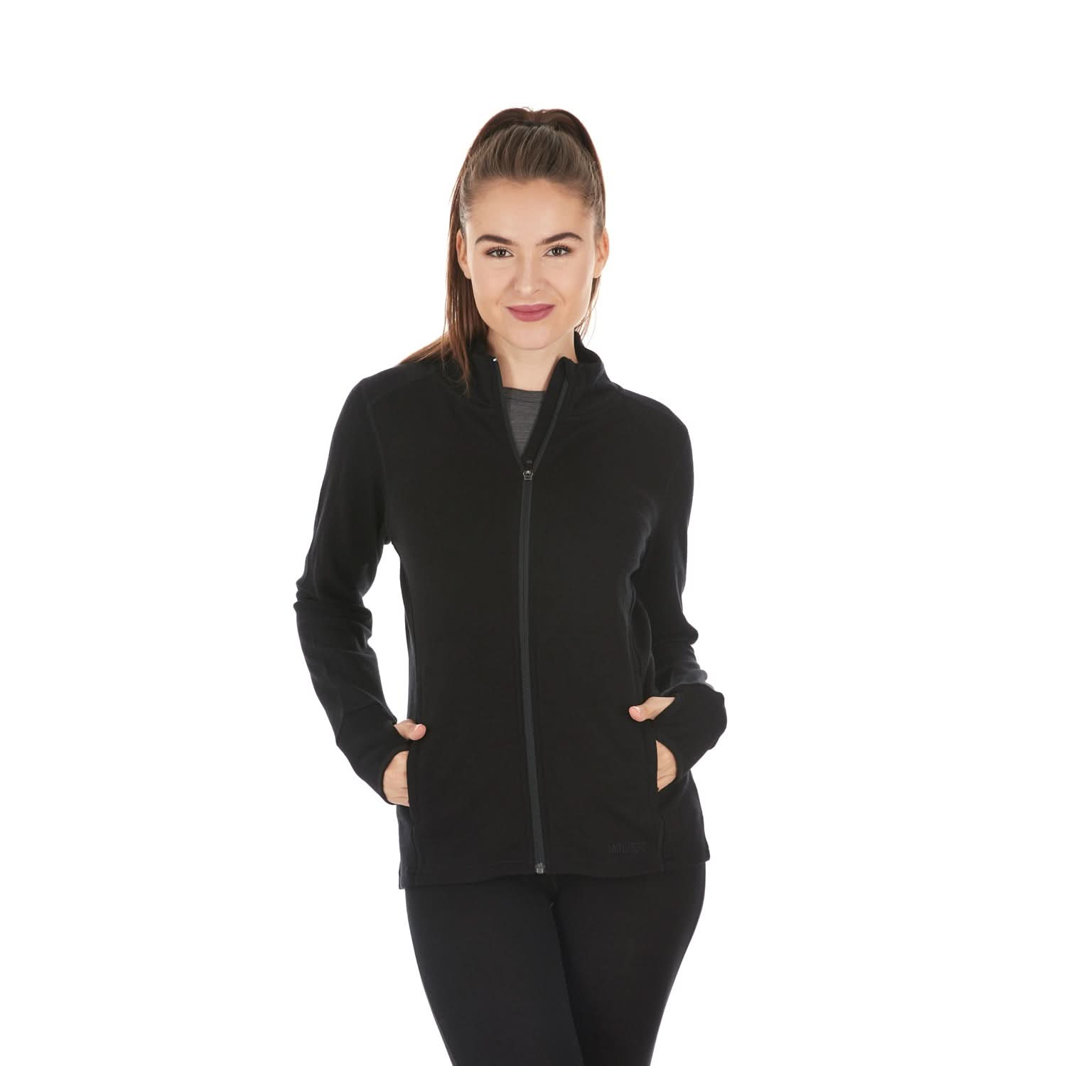 Women's Heavyweight Merino Wool Full-Zip Sweater