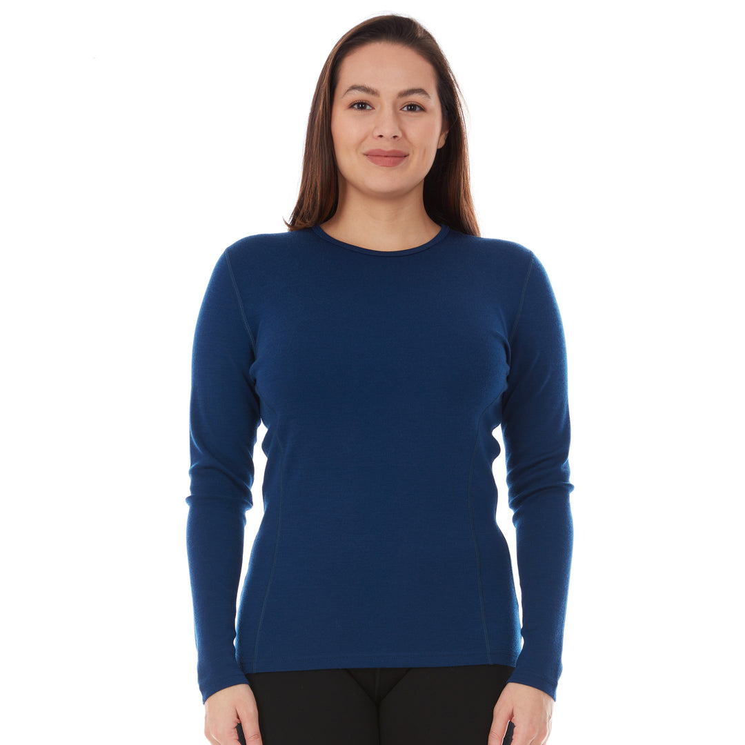 Midweight - Ossipee Women's Crew 100% Merino Wool