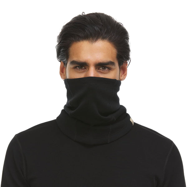 Expedition - Brushed Neck Gaiter Kodiak Fleece – Minus33 Merino 