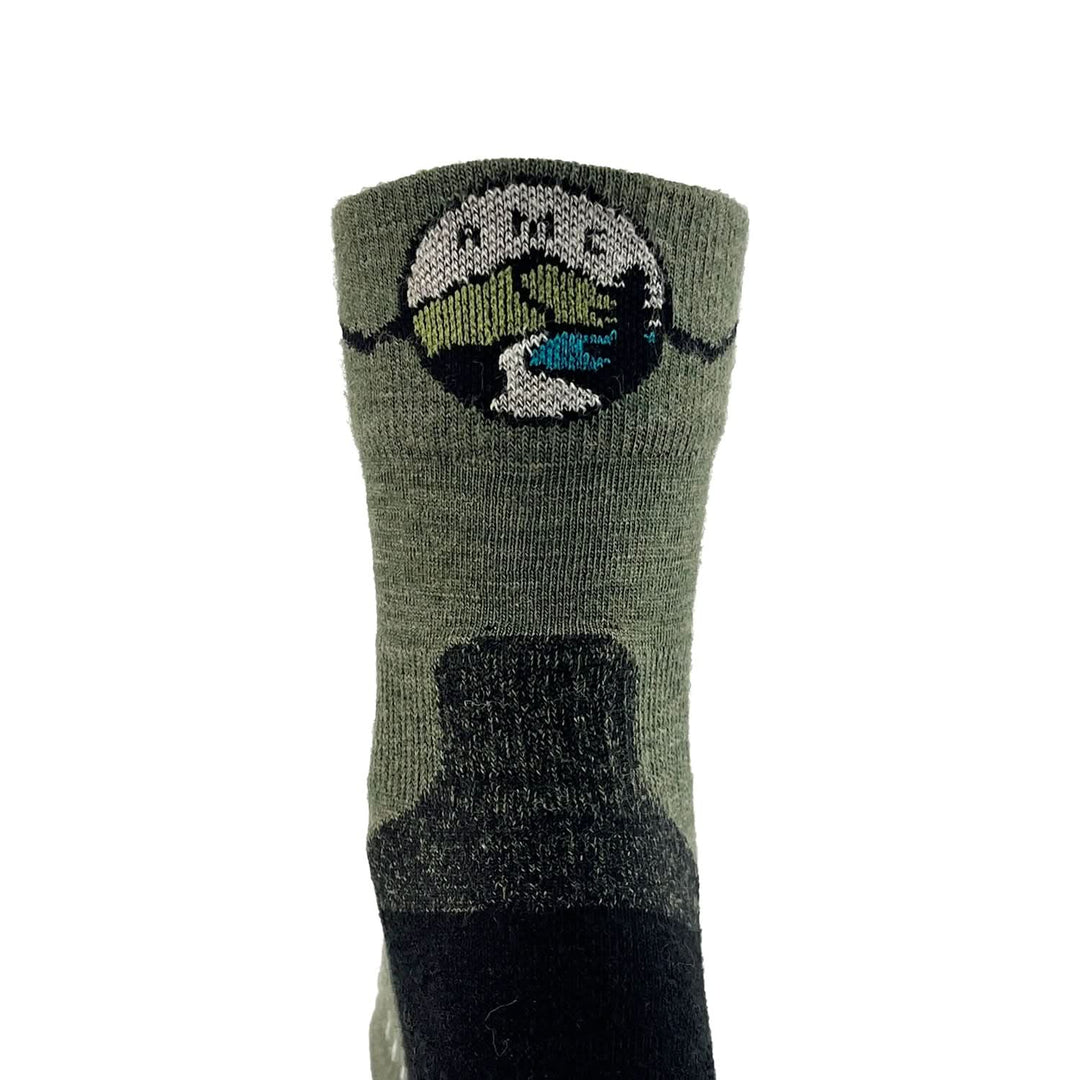 Microweight Cushion - AMC Mini Crew Wool Socks Mountain Heritage