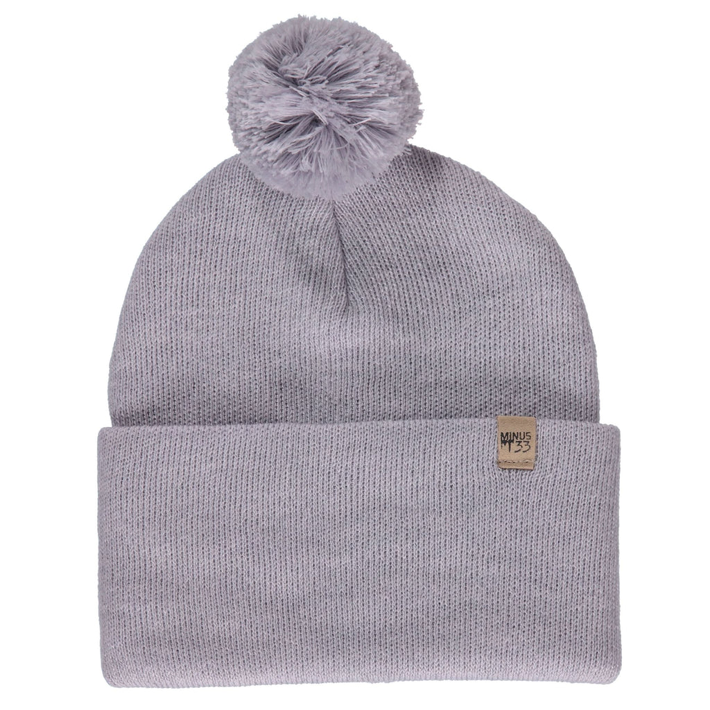 Midweight Knit Pom Beanie 100%
