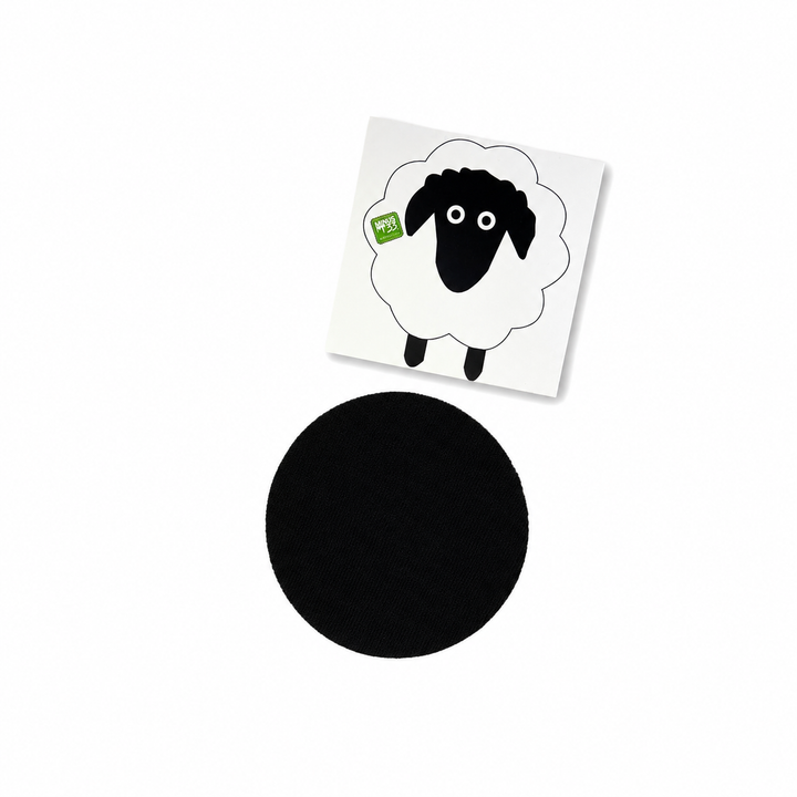 Merino wool clothing patch repair kit 