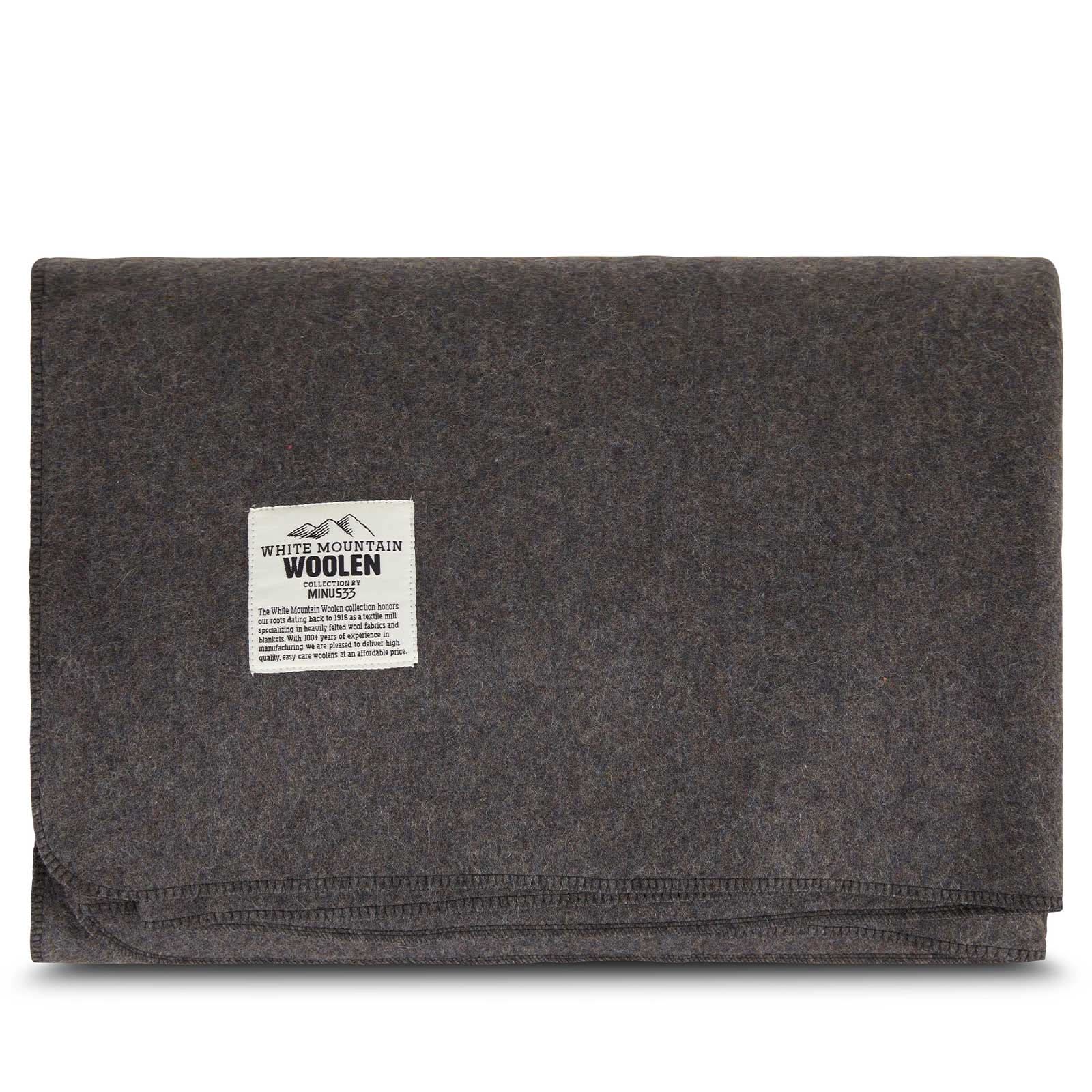 King Wool Blanket - White Mountain Woolen
