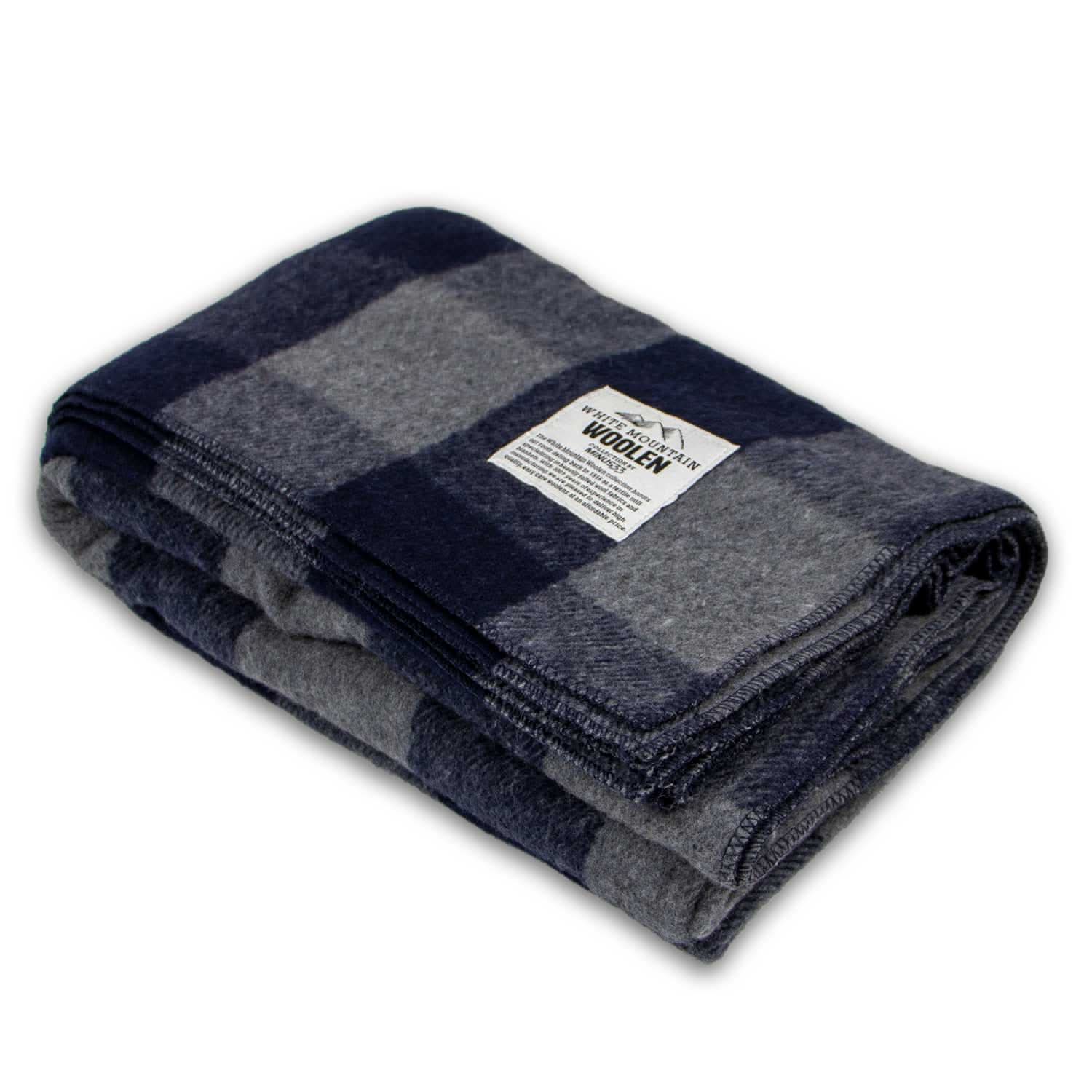 Twin Wool Blanket | White Mountain Lodge Bedding