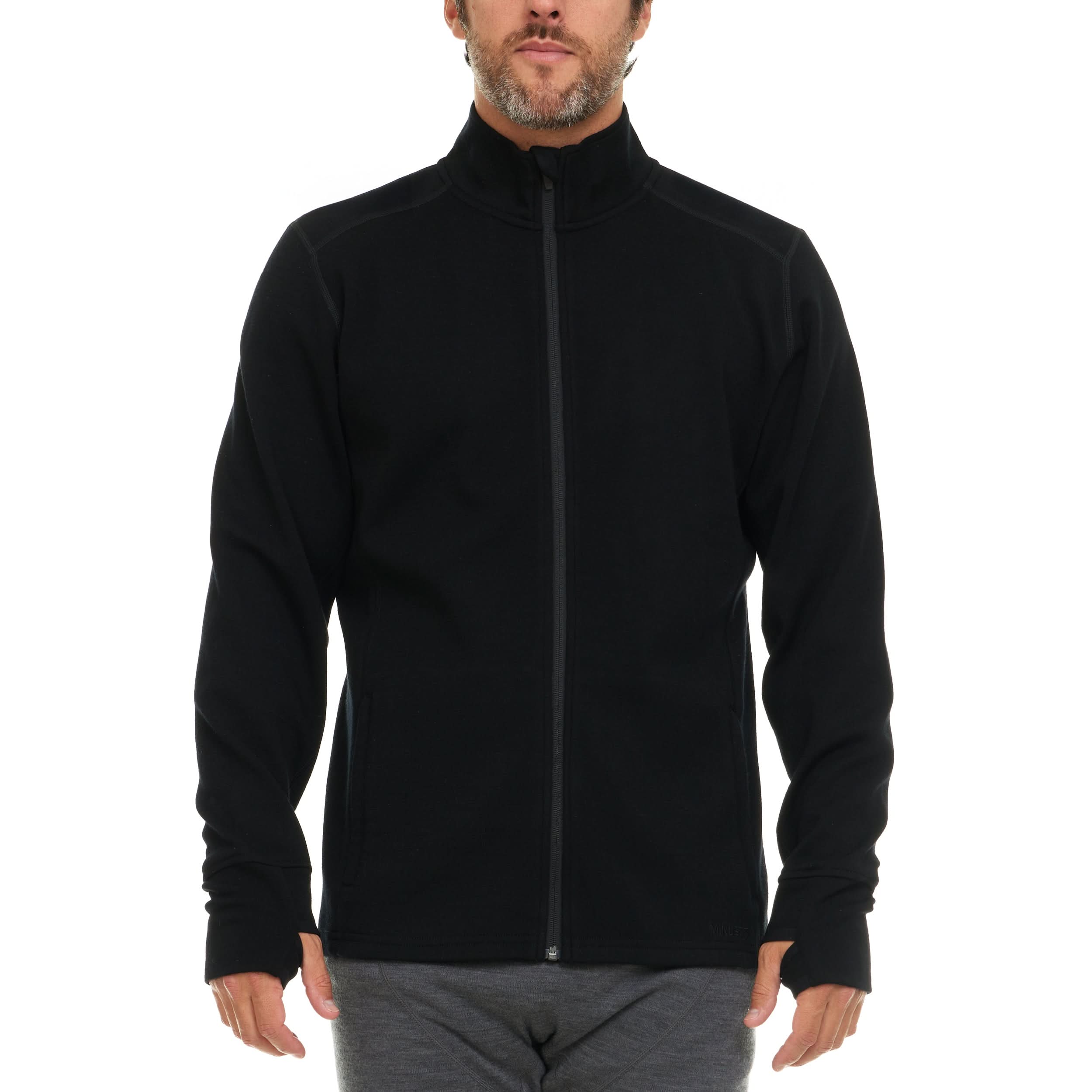 Men's Heavyweight Full Zip Sweater | 100% Merino Wool