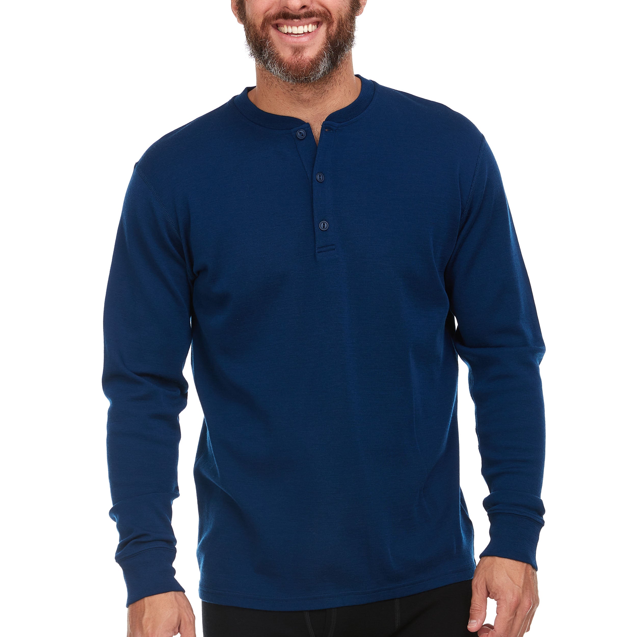 Navy sales blue henley