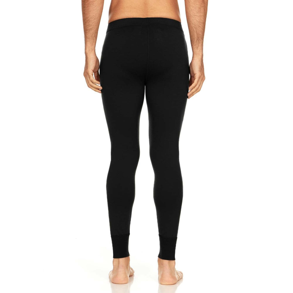 Lightweight - Saratoga Men's Bottom 100% Merino Wool - Minus33 Merino Wool Clothing#color_black