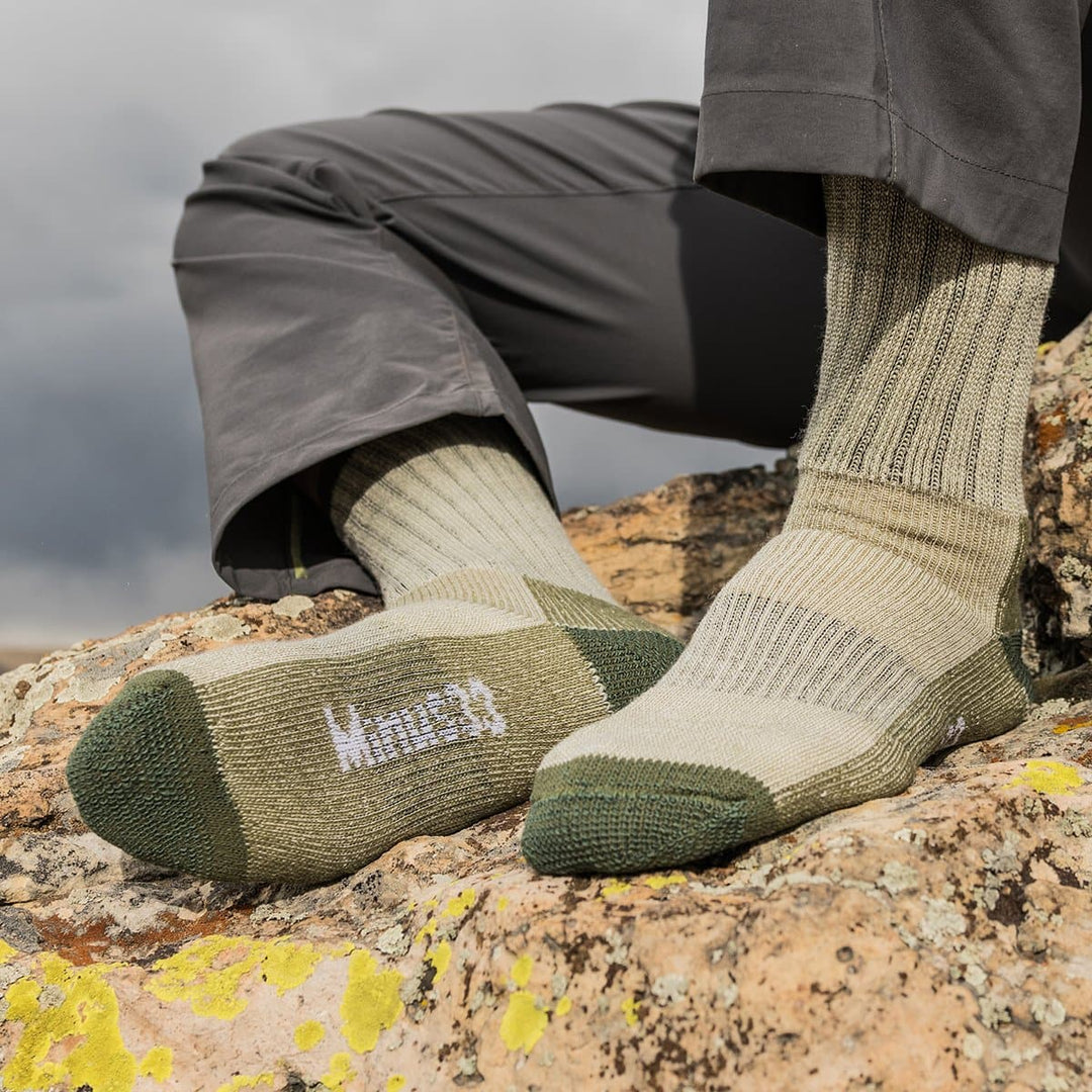 95% Merino Wool Socks Mens Hiking Socks Boot Cold Weather Outdoor  Expedition Socks Merino Wool