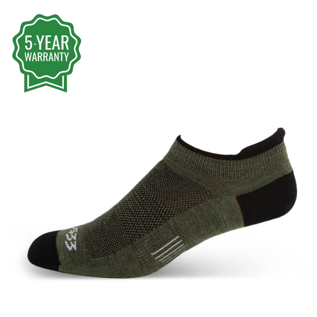 Microweight No Show Tab Socks Mountain Heritage