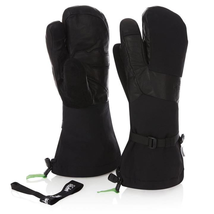 Three Finger Guide Glove - Wool Insulation